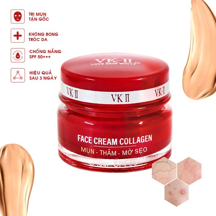 VK - II Kem Mụn Thâm Sẹo 10g