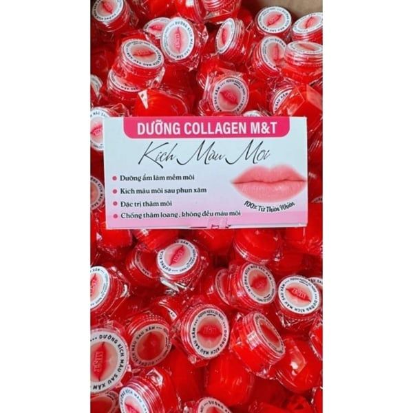 Kích Màu Môi Collagen M-T