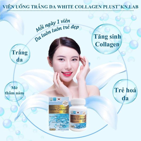 Viên Uống Collagen Trắng Da KN LAB 60 ViênViên Uống Collagen Trắng Da ...
