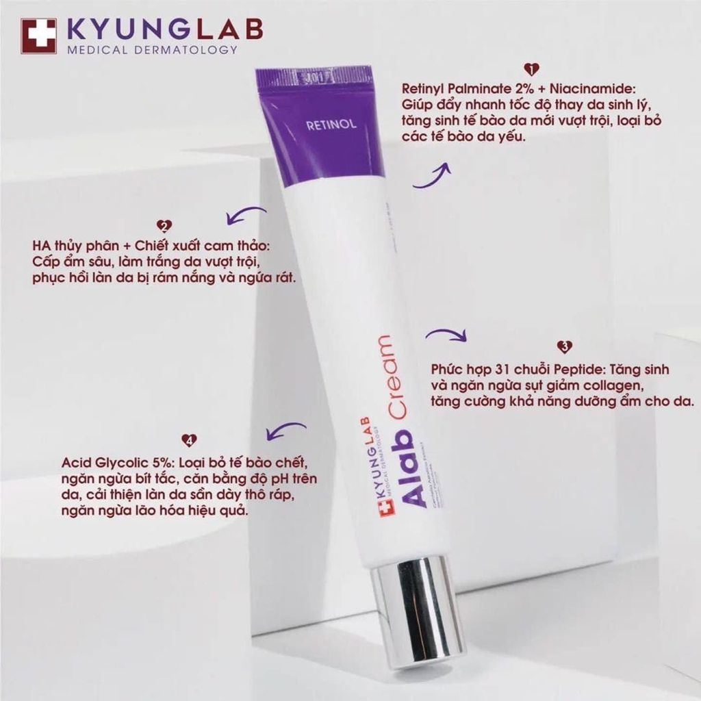 KYUNG LAB ALAB Reitnol Kem Ngừa Lão Hoá Da 30ml