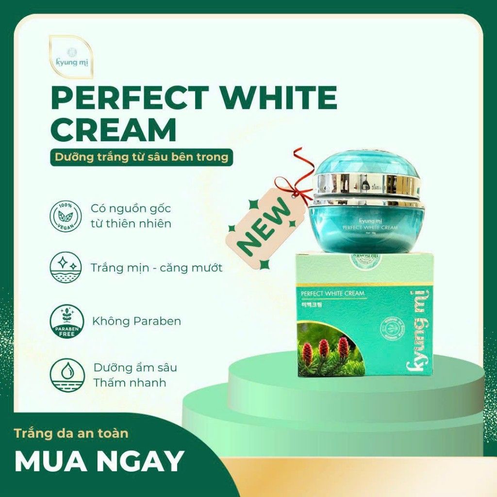 KYUNGMI Kem Dưỡng Trắng Da Hoàn Hảo 20g