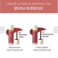Son Kem LANEIGE Whipping Tint 06 Cream Rose 4.5g