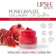 Lipshe Dưỡng Môi Collagen Lựu Đỏ
