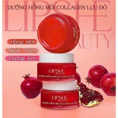Lipshe Dưỡng Môi Collagen Lựu Đỏ