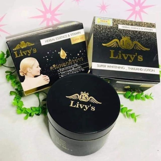 Livy's Kem Dưỡng Trắng Da Toàn Thân 250g
