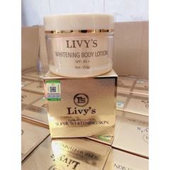 Livy's Kem Dưỡng Da Toàn Thân 250g (Vàng)