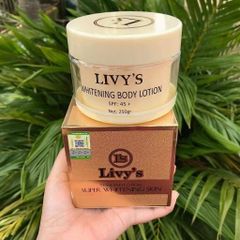 Livy's Kem Dưỡng Da Toàn Thân 250g (Vàng)