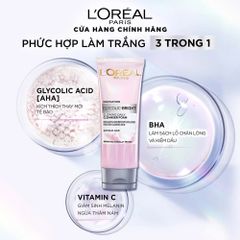 L'Oreal Paris Sữa Rửa Mặt Sáng Da 100ml