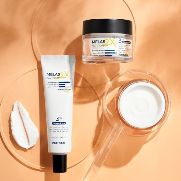 Kem Dưỡng PrettySkin Melas 2X Cream Dưỡng Trắng Mờ Thâm Nám 50ml