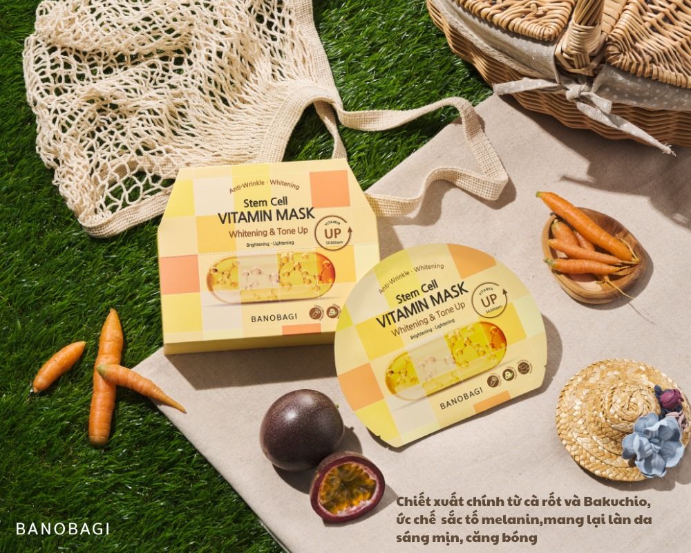 Mặt Nạ Dưỡng Da Banobagi Stem Cell Vitamin Mask 30g