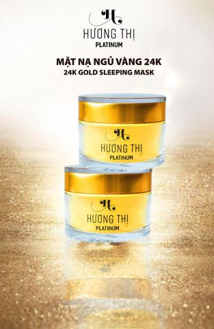 Hương Thị Mặt Nạ Ngủ Vàng 24K 60g