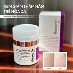 Maxclinic Melatonin Liposome 5% Kem Mờ Nám Chống Lão Hoá 50g