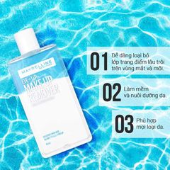 MAYBELLINE Nước Tẩy Trang Mắt Và Môi 150ml