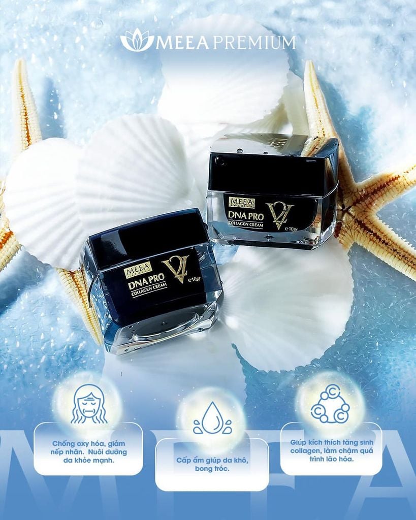 MEEA Kem Tinh Chất Bakuchiol DNA Cá Hồi V2 30g