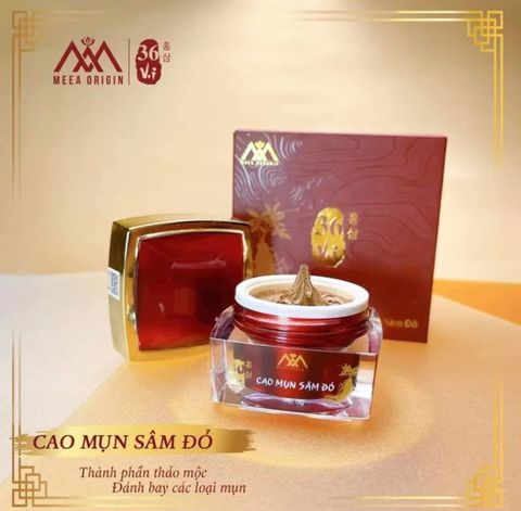 Cao Mụn Sâm Đỏ 36 Vị MeeA Organic 15g
