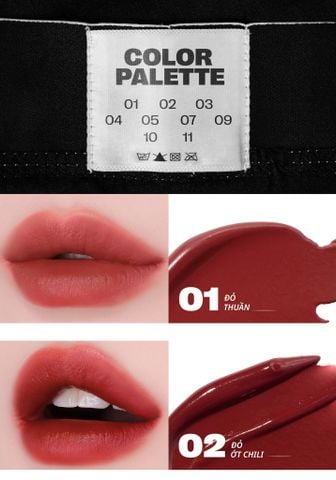 Merzy Puffer Velvet Tint Son Kem Lì 3,7g