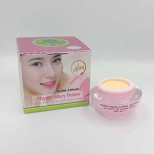 Miền Thảo Mộc Kem Mụn Thâm Giữ Ẩm 10g