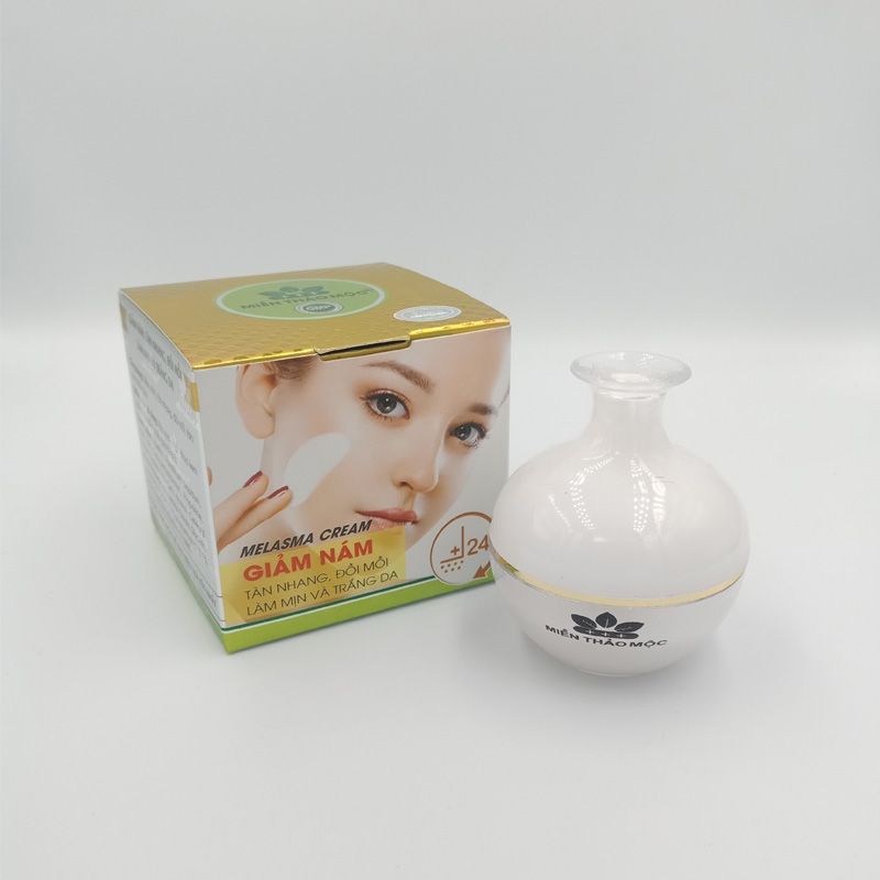 Miền Thảo Mộc Kem Trắng Da Nám Tàn Nhang 10g
