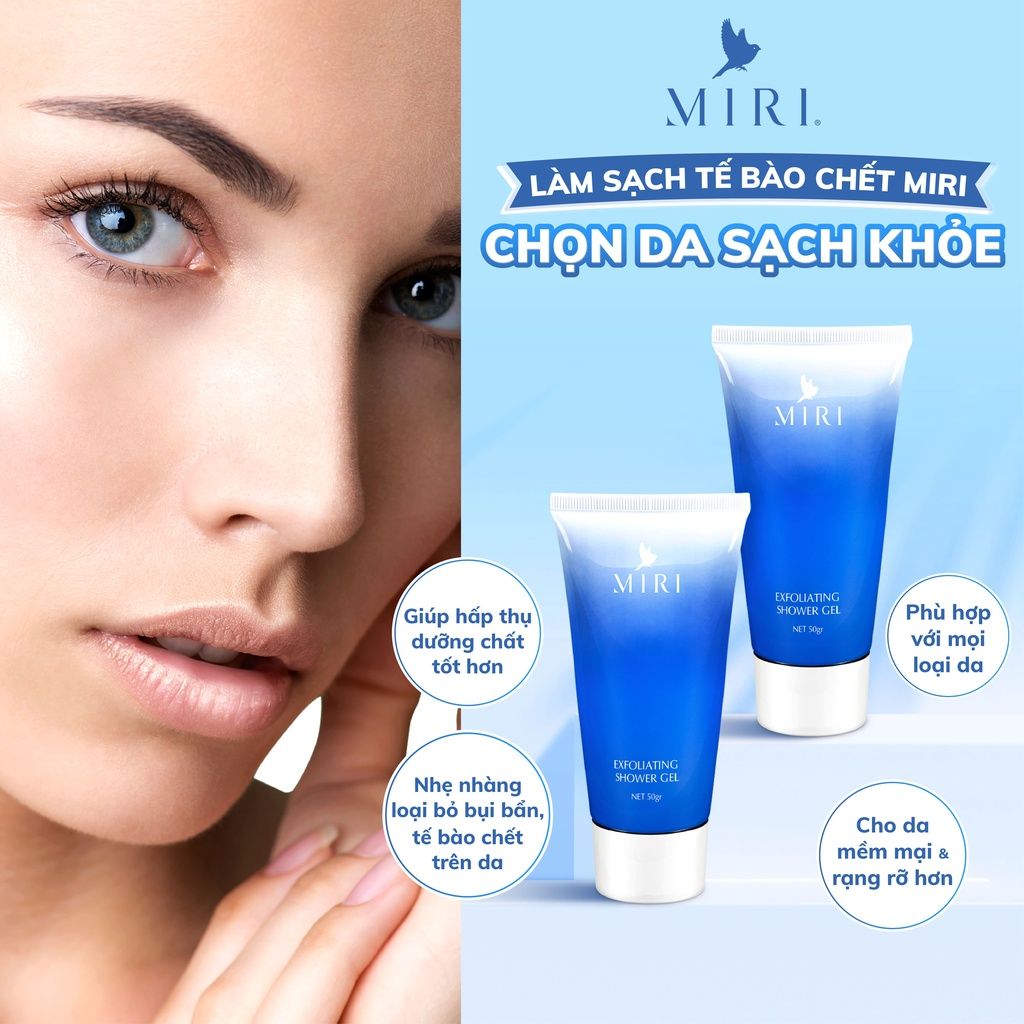 MIRI Gel Tẩy Tế Bào Chết Da Mặt 50g