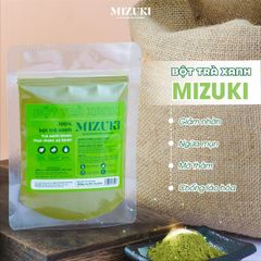 Bột Trà Xanh Nguyên Chất Mizuki 100g