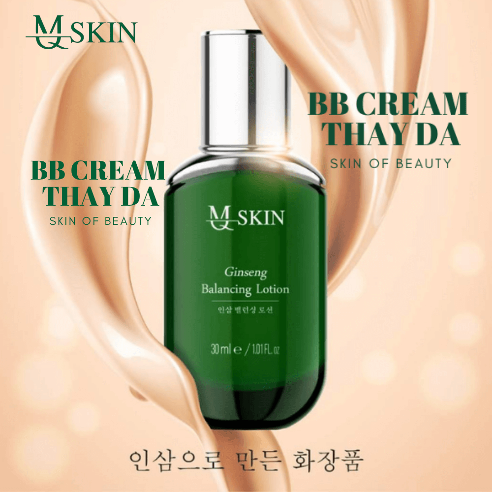 MQ Skin BB Cream Tái Tạo Da Nhân Sâm 30ml