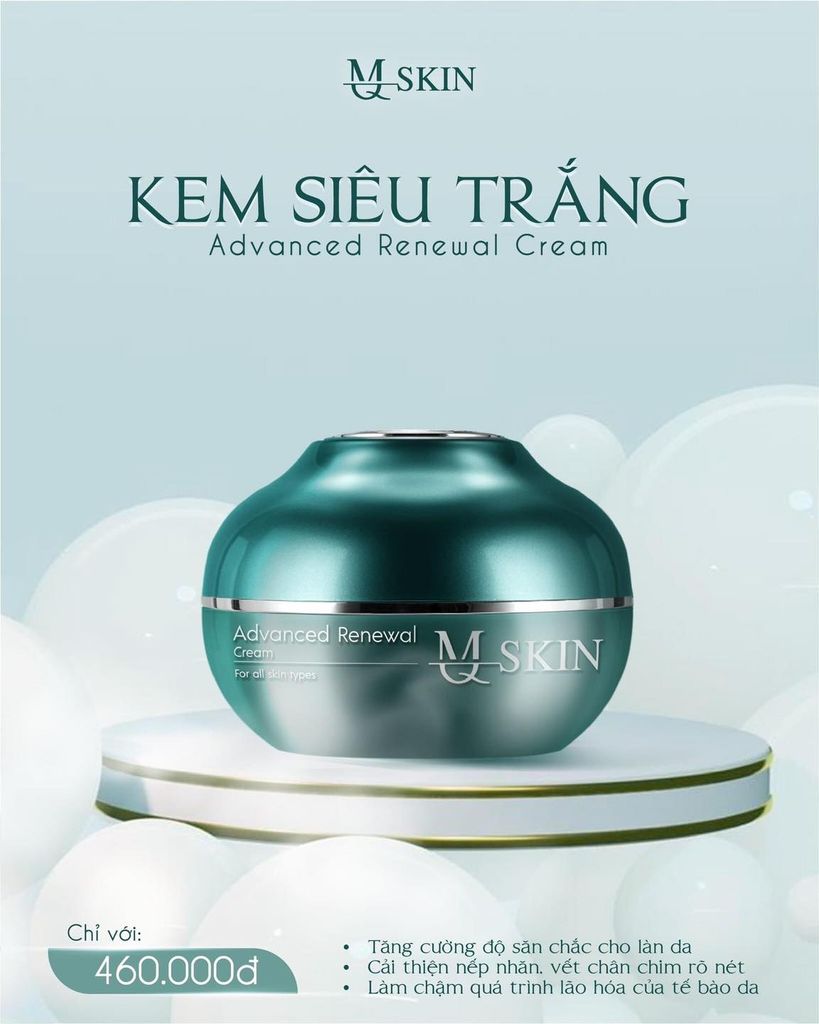 MQ Skin Kem Trắng Da Tái Tạo 30g