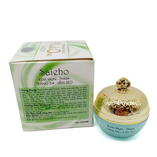 Nabione Kem Trắng Da Mụn Thâm Liền Sẹo 20g
