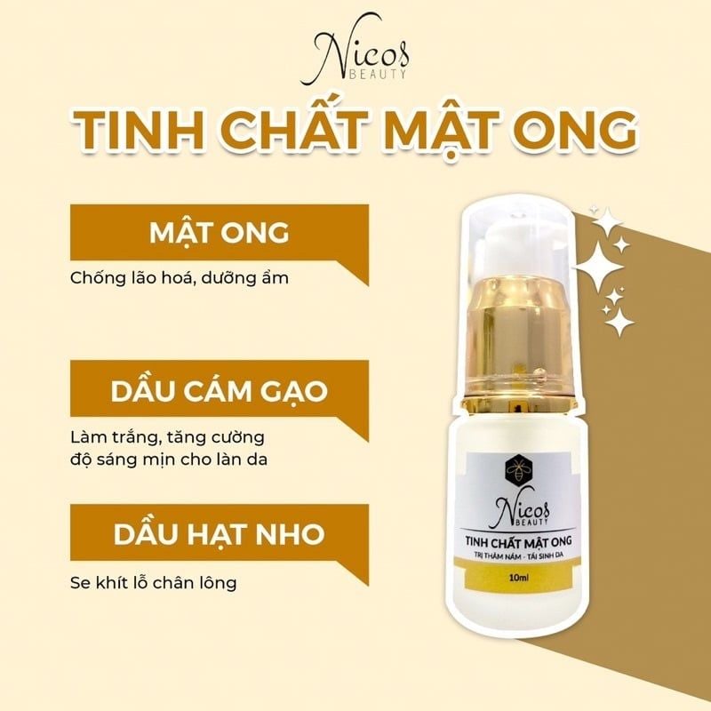 Tinh Chất Mật Ong Nicos Beauty 10ml
