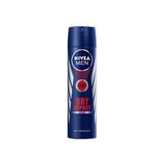 NIVEA MEN Xịt Khử Mùi Khô Thoáng 150ml