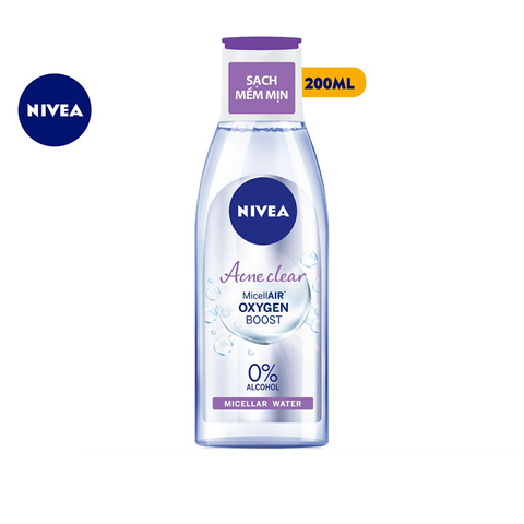 NIVEA Nước Tẩy Trang Ngừa Mụn 200ml