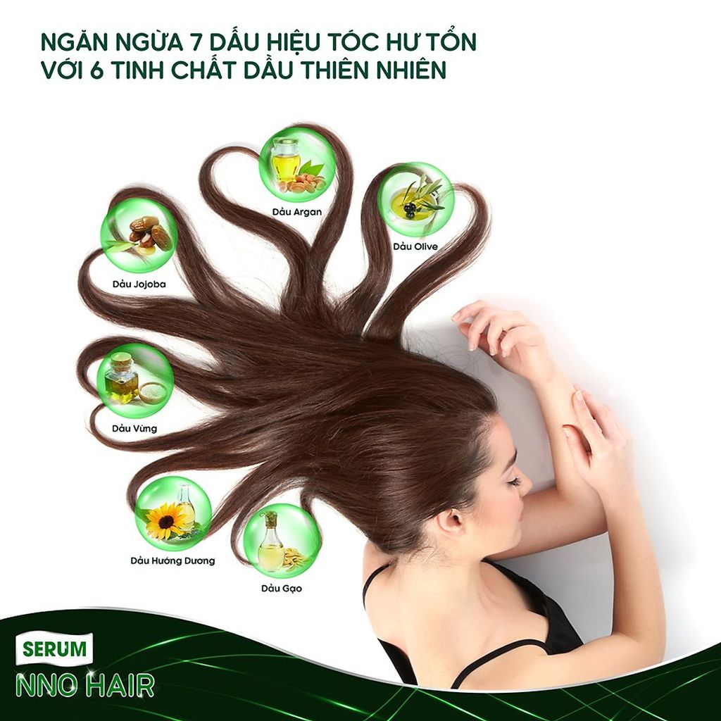 NNO Hair Serum Viên Dưỡng Tóc 15 Viên