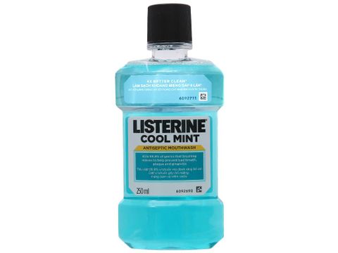 Nước Súc Miệng Listerine Xanh Dương 250ml