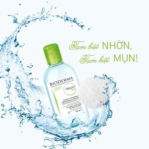 BioDerma Nước Tẩy Trang Da Dầu