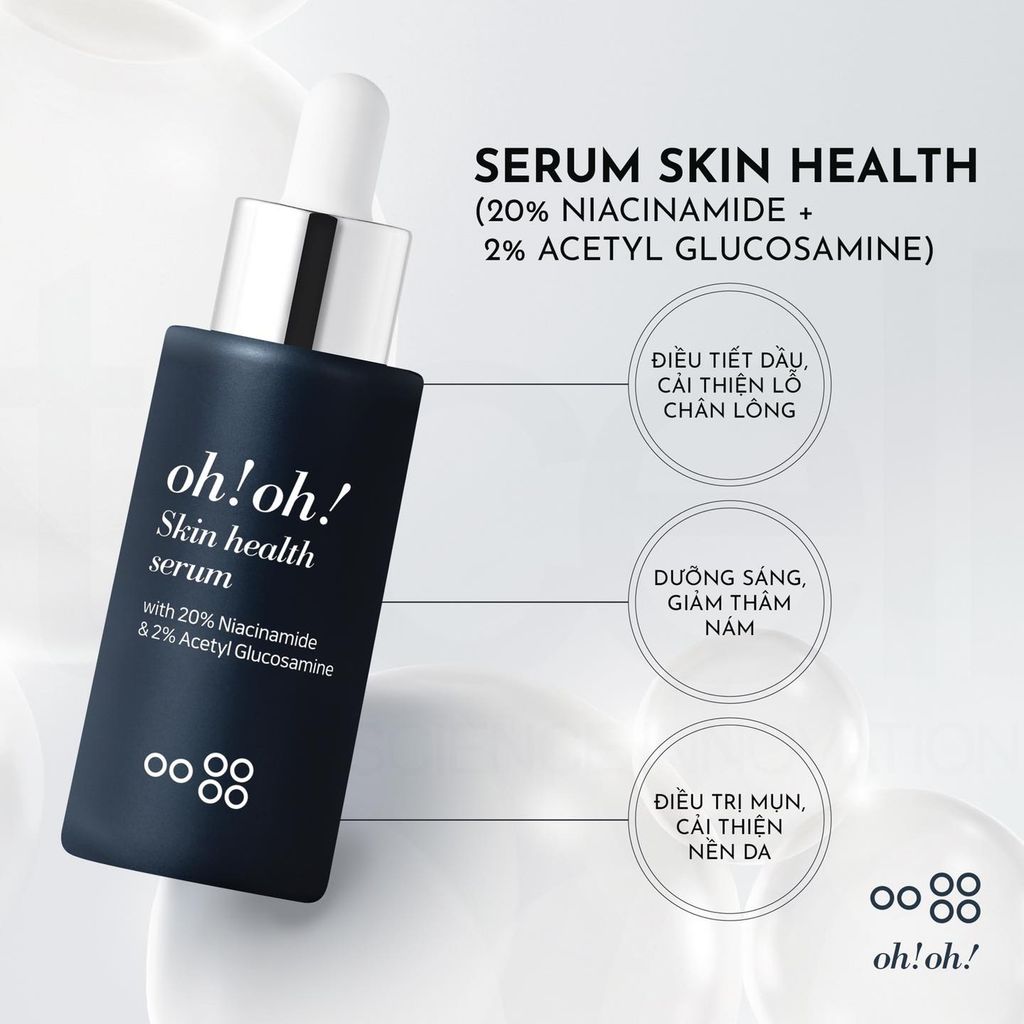 Serum Giảm Thâm Nám OH! OH! Skin Health 20% Niacinamide 30ml