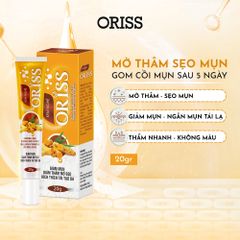 Kem Nghệ Giảm Mụn Mờ Thâm Liền Sẹo Oriss (tuýp 20g)