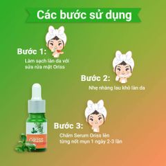 Serum Ngừa Mụn Mờ Thâm Sáng Da Oriss Tràm Trà 10ml