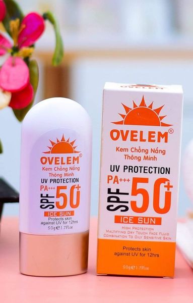 Ovelem Kem Chống Nắng SPF50+++