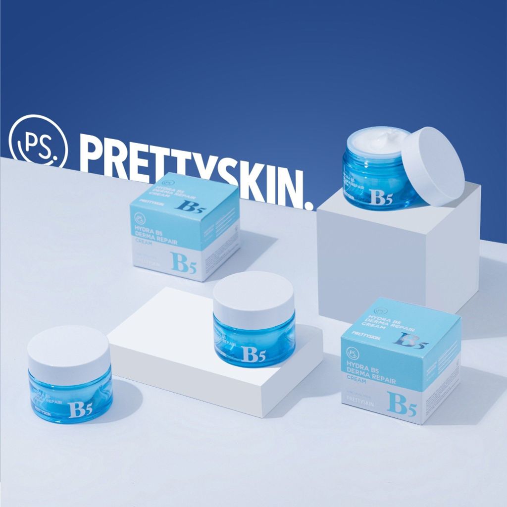 Pretty Skin B5 Kem Phục Hồi Dưỡng Trắng Da 52ml