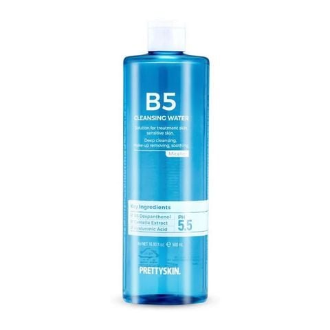 Pretty Skin B5 Nước Tẩy Trang Dành Cho Da Nhạy Cảm 500ml