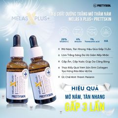 Pretty Skin Serum Dưỡng Trắng Melas X Plus 30ml