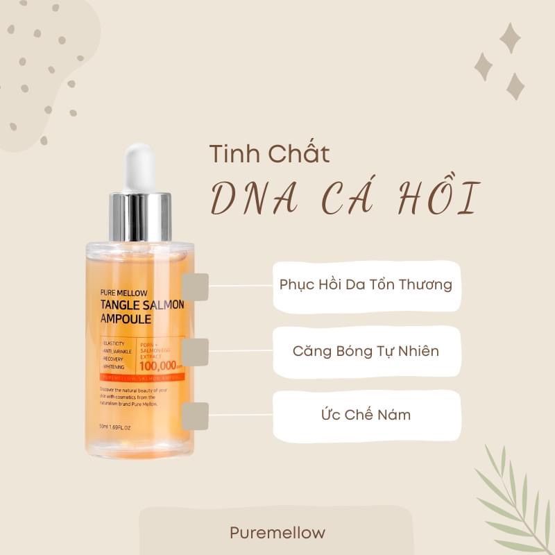 Pure Mellow Tinh Chất Dưỡng Trắng DNA Cá Hồi 50ml