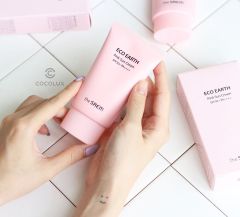 The Saem Eco Earth Kem Chống Nắng Nâng Tone SPF50 50g