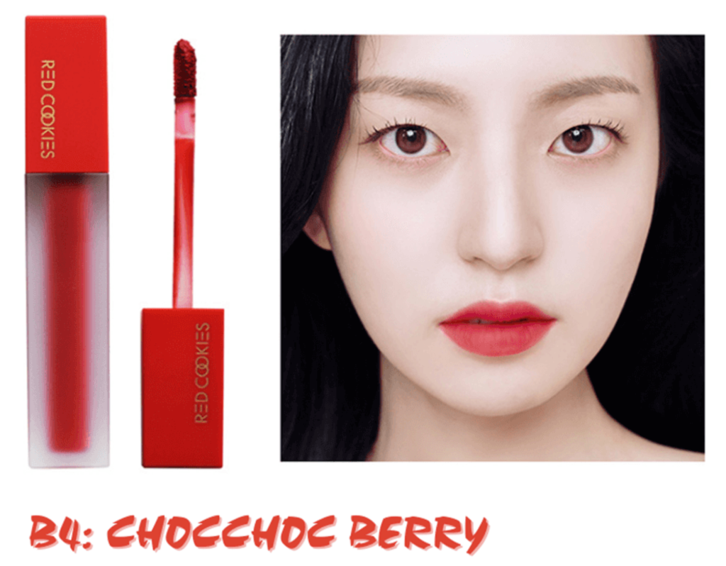SON RED COOKIES BROWNIE VELVET LIP TINT