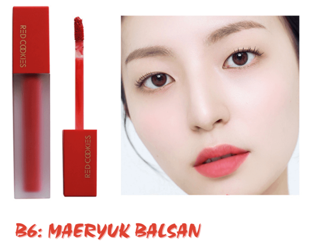 SON RED COOKIES BROWNIE VELVET LIP TINT