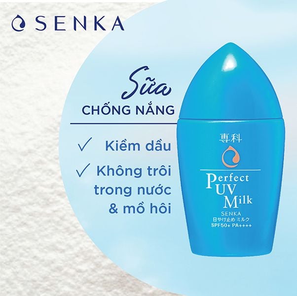 SENKA Sữa Chống Nắng SPF50 PA++++ 40ml