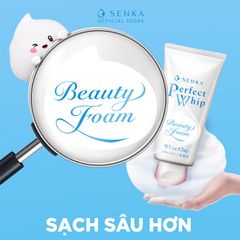 SENKA Sữa Rửa Mặt Đất Sét Trắng 120g