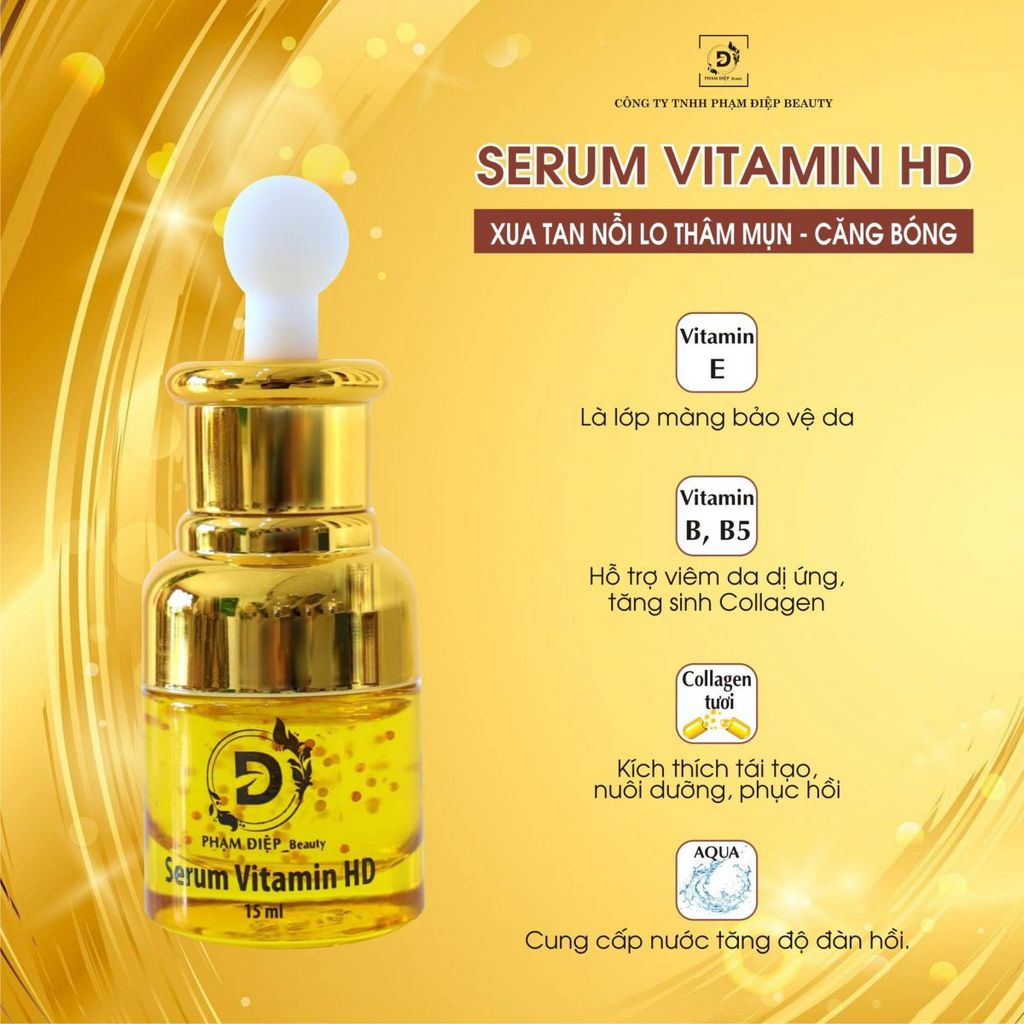 Serum Dưỡng Da HD Phạm Điệp 15ml