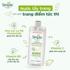 Simple Nước Tẩy Trang 400ml