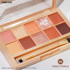 Sivanna Phấn Mắt 10 Ô No.03 Fancy Peach
