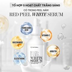 So'Natural Red Peel Tinh Chất Dưỡng Trắng Đều Màu Da 35ml